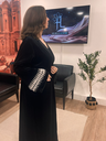 Pearl of the Sea Abaya "  درّة البحر " | Royal Black